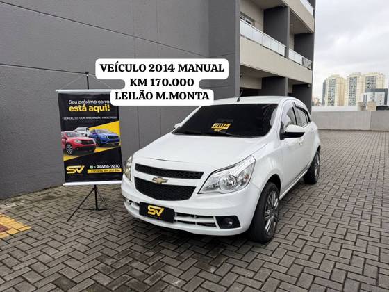 CHEVROLET AGILE 1.4 MPFI LTZ 8V FLEX 4P MANUAL